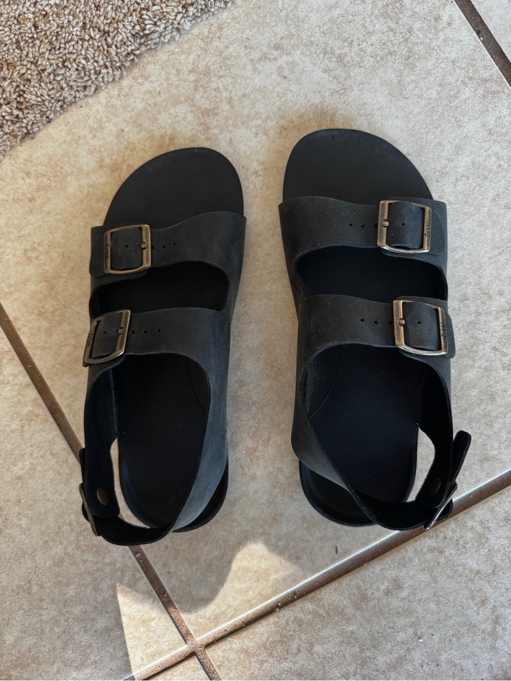 Freet Barefoot Salcombe Sandals - Size US W 10 / M 8 | EU 42/ Black - Picture 10 of 12